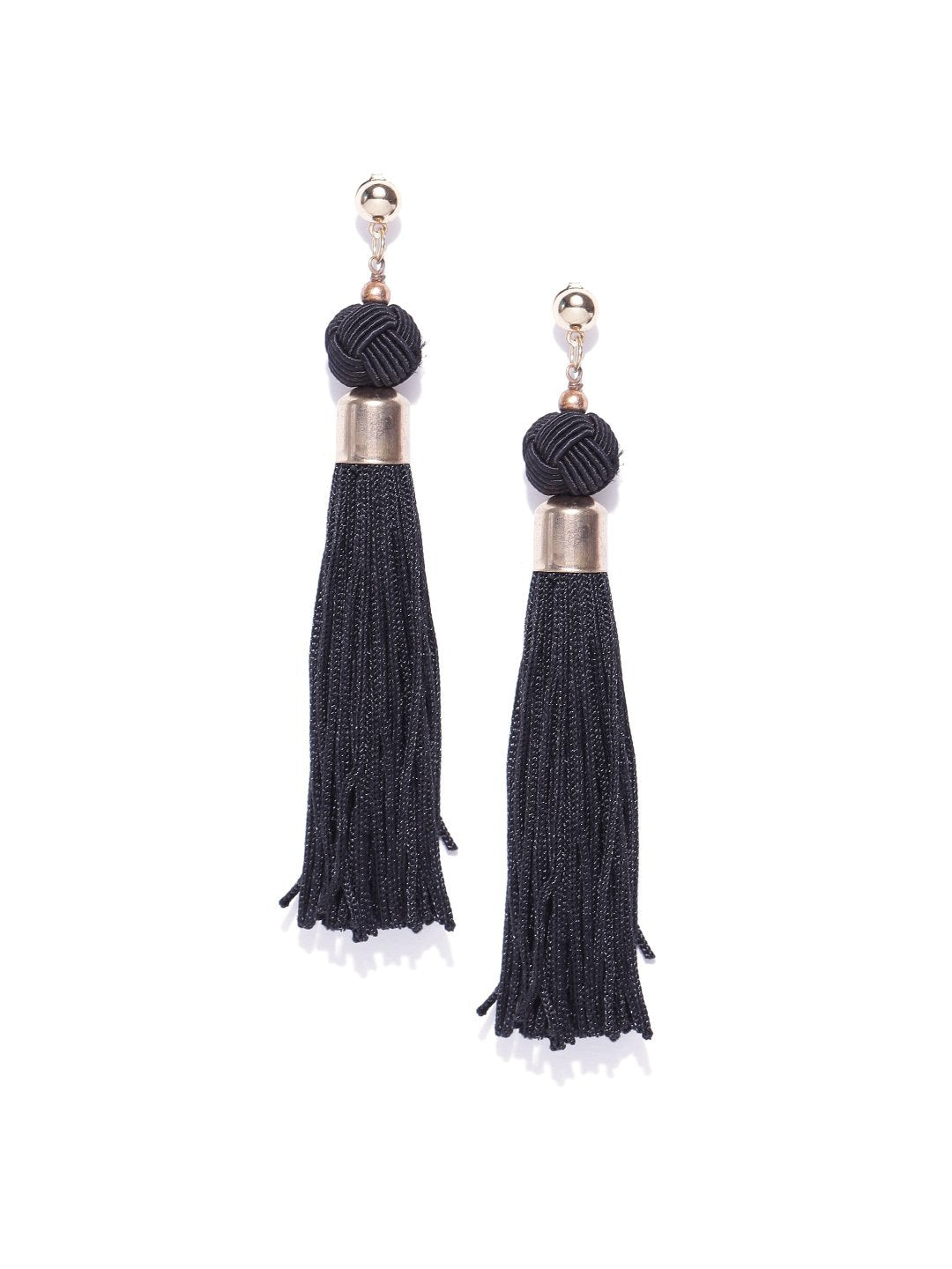 Dropship Exquisite Black Butterfly Inlaid With Shiny Rhinestone Tassel Faux  Pearl Decor Dangle Earrings Elegant Style Daily Wear Accessories to Sell  Online at a Lower Price | Doba